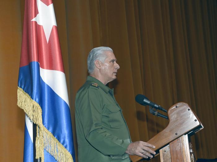 Cuba will not surrender! Cuba persists and resists! And that persistence is intolerable to the empire!