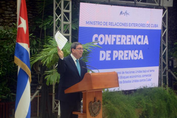 "Cuba is not a threat. The blockade is"
