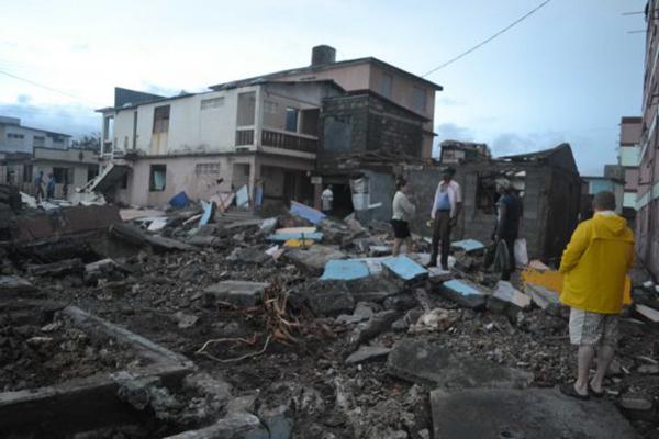 Baracoa following Hurricane Matthew.