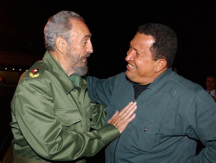 Fidel and Hugo Chavez shared a deep friendship.
