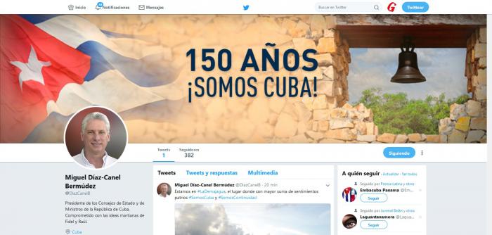Official account @DiazCanelB