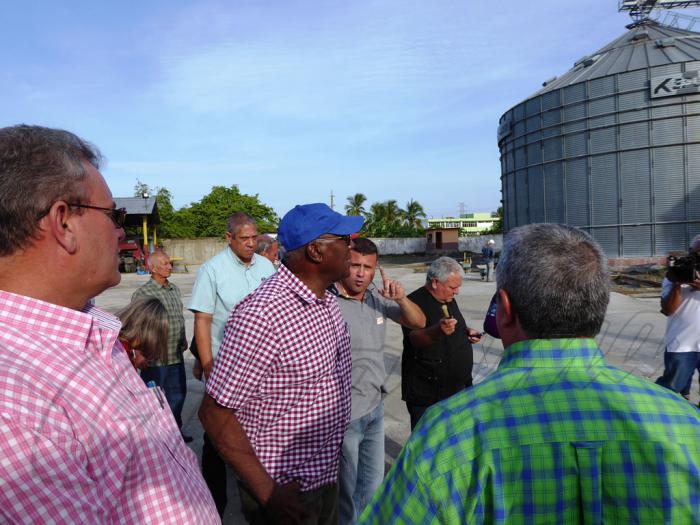 First Vice President Salvador Valdés Mesa in Villa Clara.