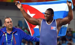 Despite the blockade, athletes like Mijaín López have supported the values of revolutionary sport.