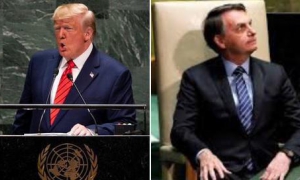 Cuban President denounces lies brazenly told by Donald Trump and mini-Trump Bolsonaro in UN.