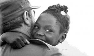 Fidel visited one hospital room after another during the hemorrhagic dengue epidemic. 