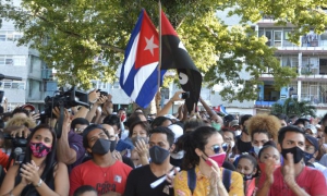 Cuban youth responded to the political provocation with a revolutionary “tángana.” 