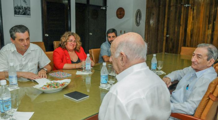 Machado Ventura receives delegation from the Communist Party of Spain.